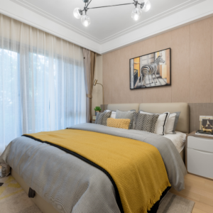 58 سرير جلدي مزدوج